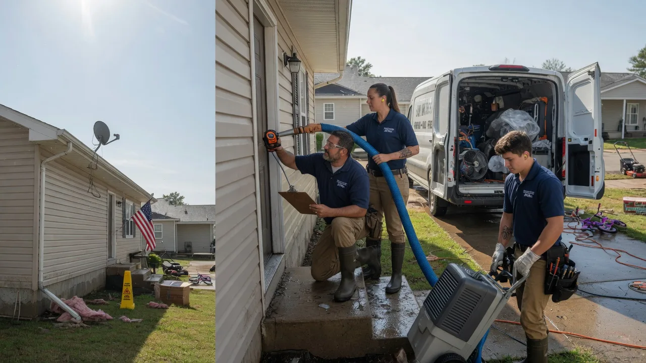 Ceiling Water Damage Restoration in Catoosa, OK near me